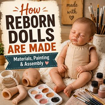 How Are Reborn Dolls Made? Materials, Painting And Assembly