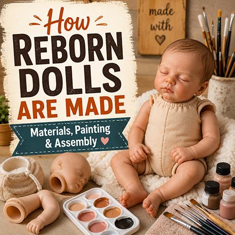 How Are Reborn Dolls Made? Materials, Painting And Assembly