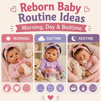 Reborn Baby Routine Ideas For Morning, Day And Bedtime