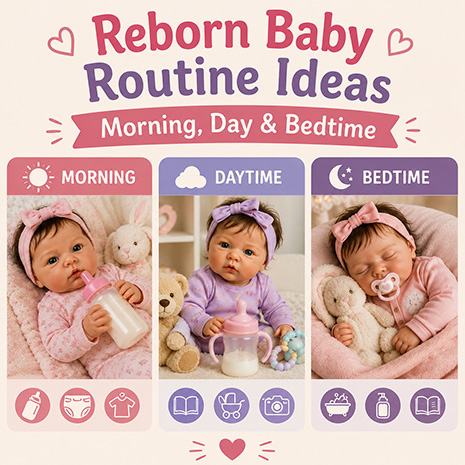 Reborn Baby Routine Ideas For Morning, Day And Bedtime