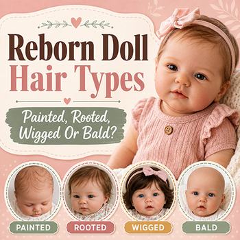 Reborn Doll Hair Types: Painted, Rooted, Wigged Or Bald?
