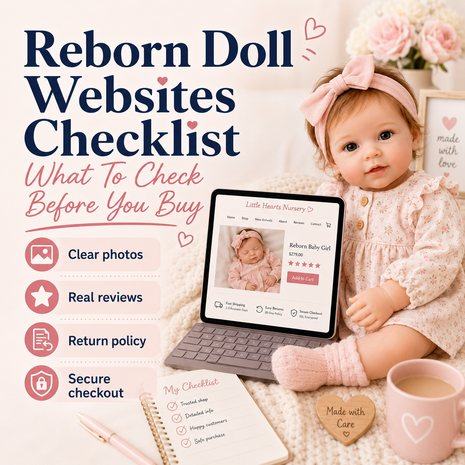Reborn Doll Websites Checklist - What To Check Before You Buy