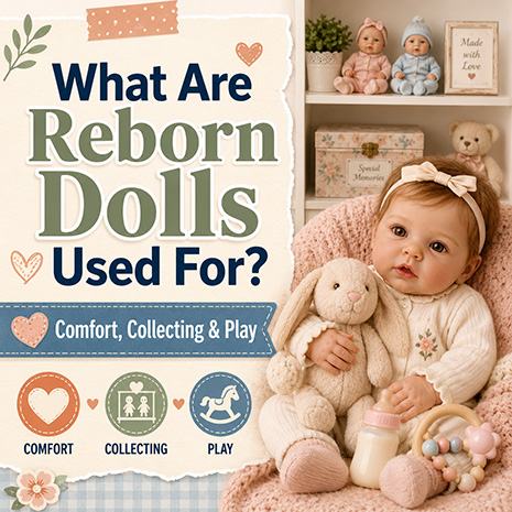 What Are Reborn Dolls Used For? Comfort, Collecting And Play